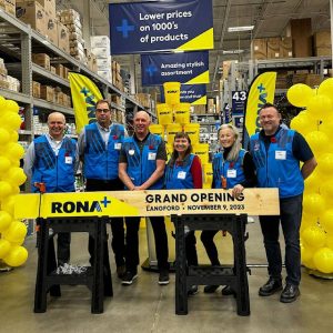 Rona Re-Opens Renovated Stores in Victoria and Langford