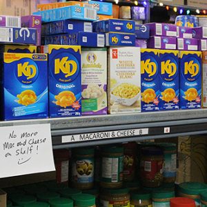 Christmas Hamper-Sorting Day at Goldstream Food Bank