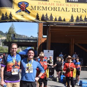 Running to honour Sarah Beckett on Mother’s Day in Langford