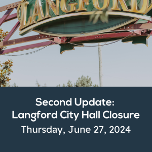 UPDATE: LANGFORD CITY HALL OPEN FOR IN-PERSON PROPERTY TAX PAYMENTS