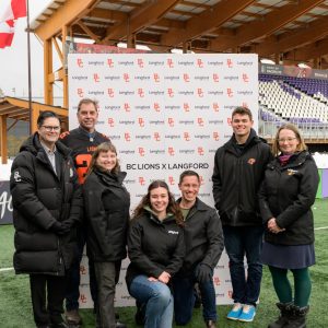 Langford Partners With the BC Lions for Pre Season Game Against Calgary