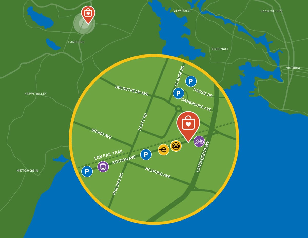 Getting to The Langford Station Getting to The Langford Station