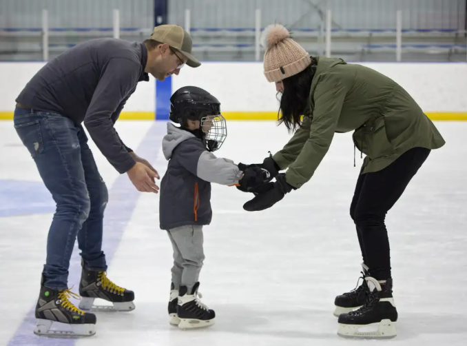 Family Ice Skating